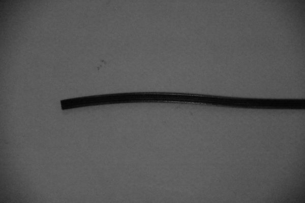 SPLINE RUBBER (PER FT) WHITE