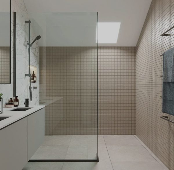 FIXED TEMPERED SQUARE - 10MM