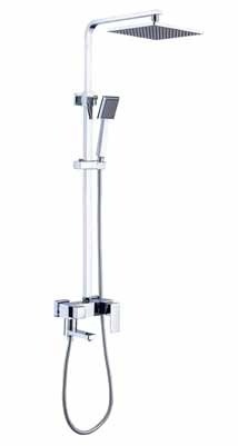 SHOWER MIXER (SQUARE HEAD/CHROME) - 8101