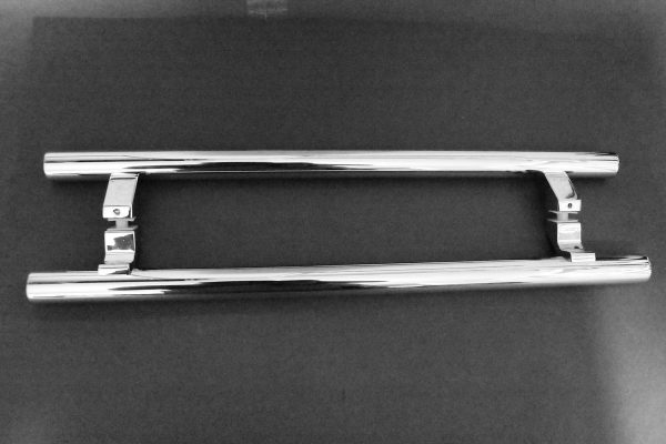 H SHAPE E/D HANDLE SATIN 24"