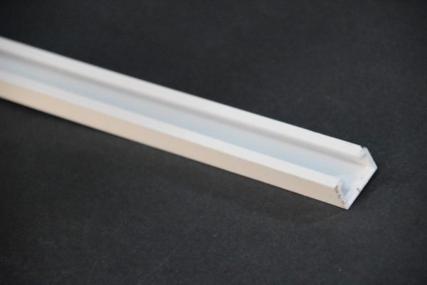 PORSHA WALL RAIL 21FT WHITE