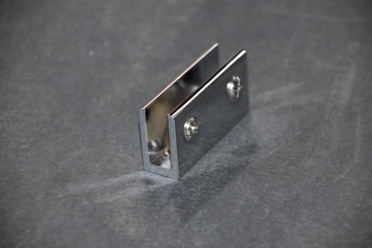 SHOWER NO HOLE GLASS CLIP