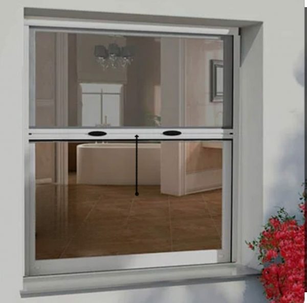 RETRACTABLE WINDOW MESH SCREEN