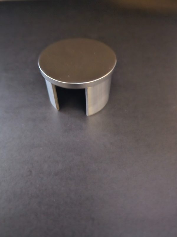 BALCONY END CAP CHROME