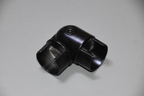 BALCONY ADJUSTABLE CONNECTOR BLACK
