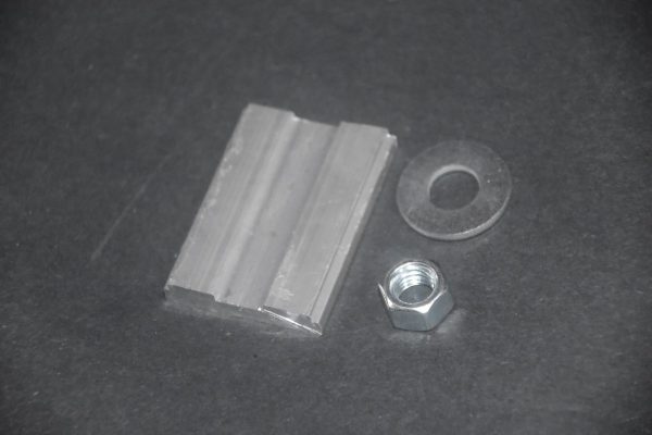 TIE ROD - WASHER, NUT AND BRACKET ONLY