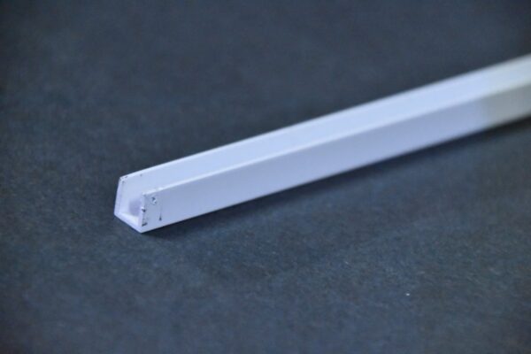 3/8 X 3/8 U CHANNEL ANODIZE 21FT